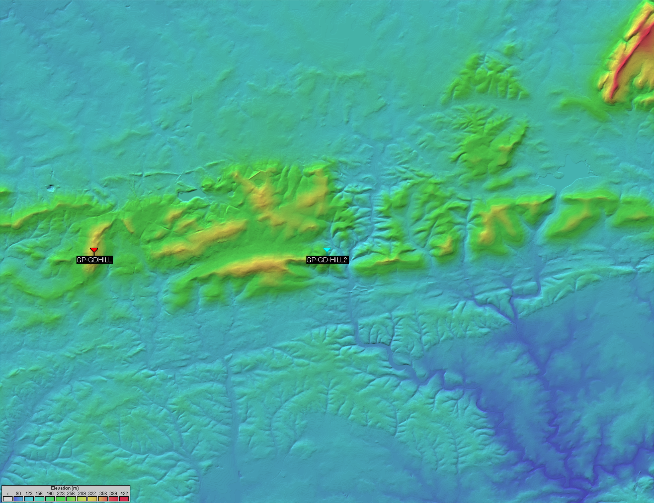 GP-GDHILL & GD-HILL2 - Radio Mobile SRTM 0.3