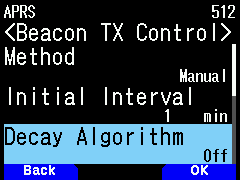 512 - Decay Algorithm - Off