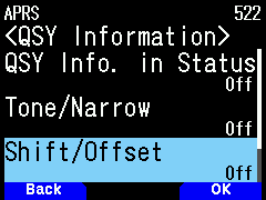 522 - Shift-Offset - Off