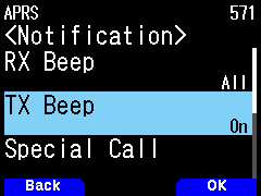 571 - TX Beep - On