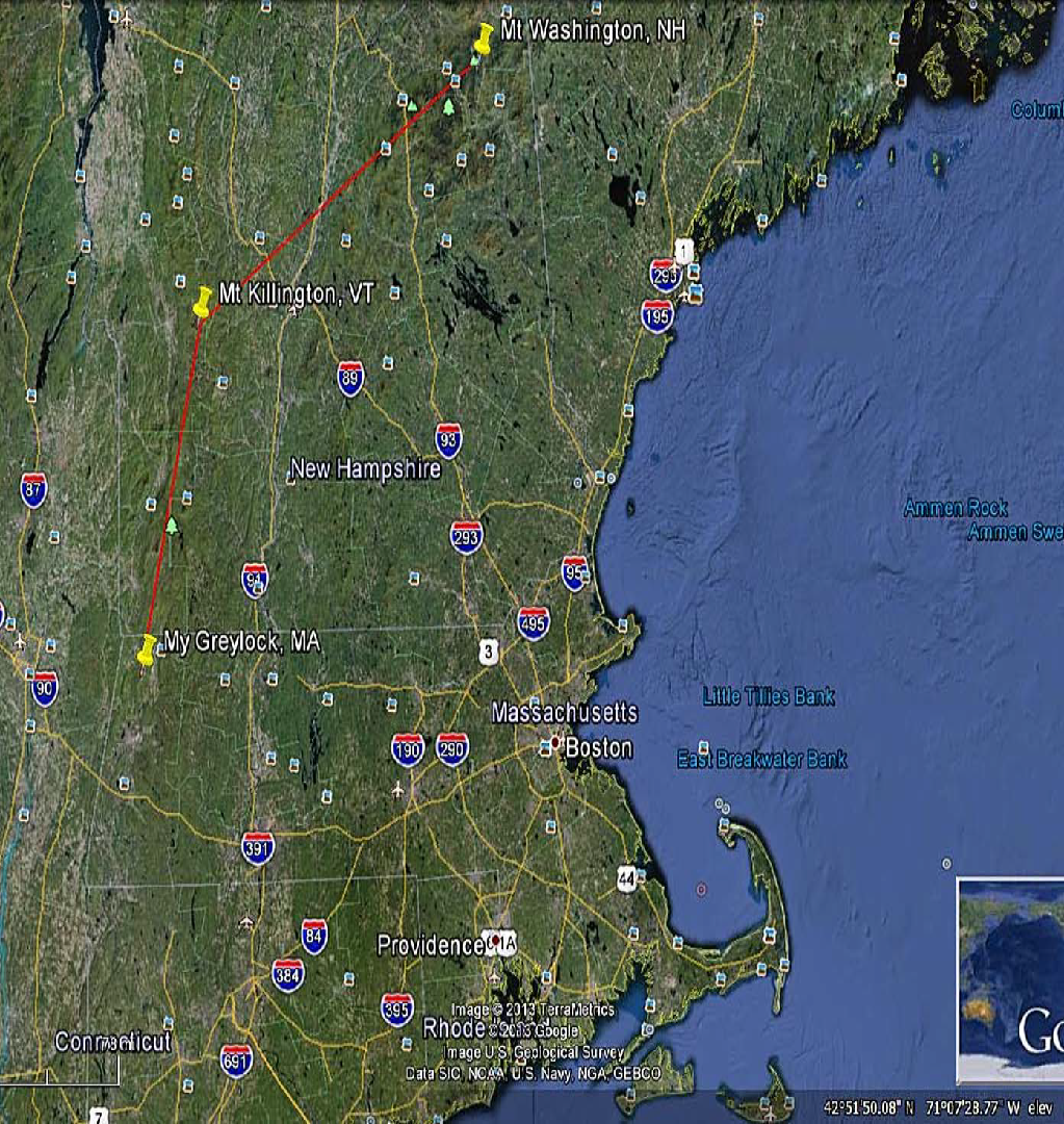 Mount Greylock / Killington / Mount Washington